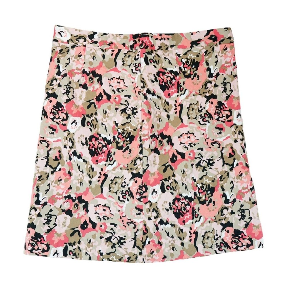 Jaclyn Smith Women's Abstractl Skirt Size 10 Cotton / Spandex